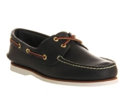 Timberland New Boat Shoes Navy Leather
